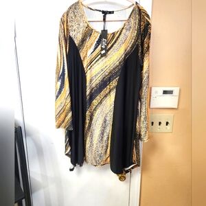 Lily by Firmiana Womens XL Polyester Blend Tunic or Dress NWT